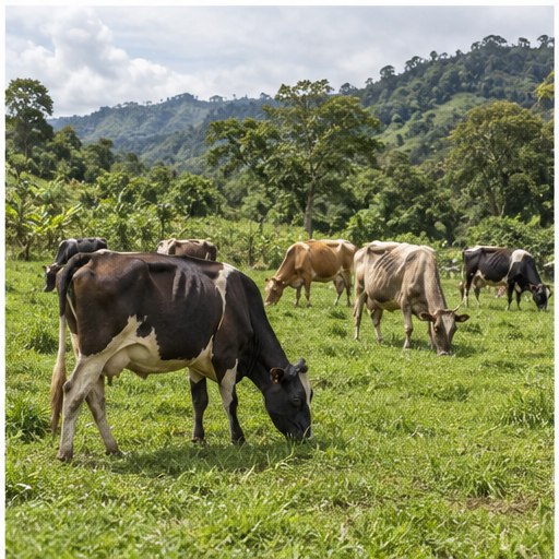 Imagen referencial de actividad pecuaria en Amazonas